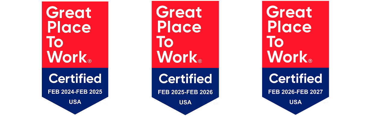 Great Place to Work Logos 2024-2026